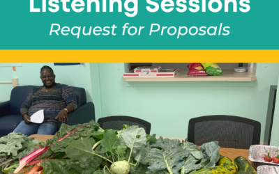 2023 Community Listening Session Request for Proposals